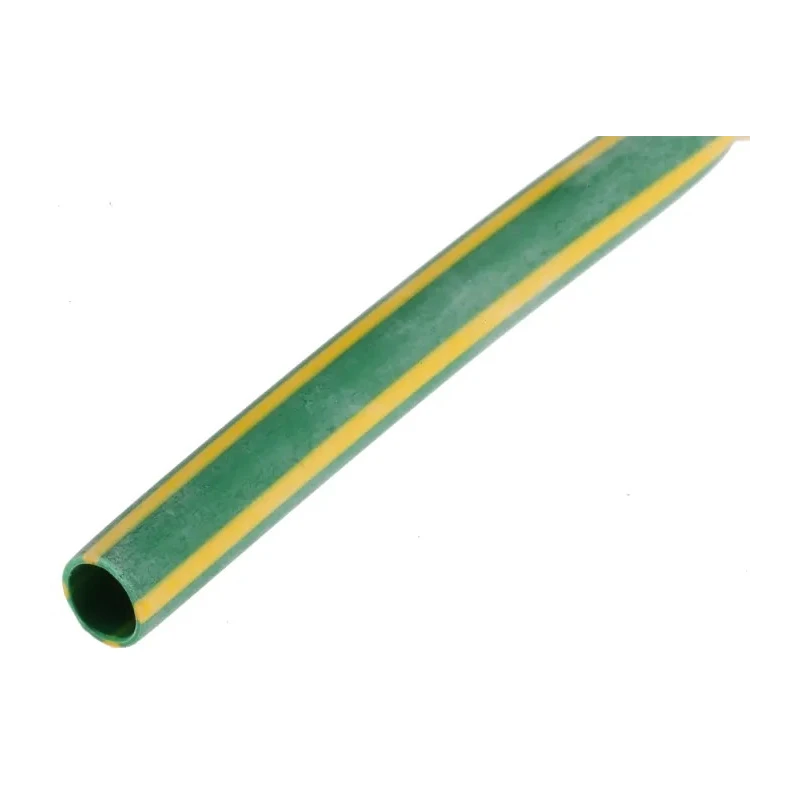 RS PRO Halogen Free Heat Shrink Tubing Yellow Green 4.8 mm Sleeve Diameter x 1.2 m Length 2:1 Ratio 268-4997