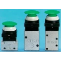 SMC Push Button Pneumatic Manual Control Valve VM400 Series Rc 1/8, 3/2 Valve Function VM430-01-30R