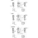 SMC Push Button Pneumatic Manual Control Valve VM400 Series Rc 1/8, 3/2 Valve Function VM430-01-30R