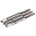 Dormer M10 Thread Metric Standard Hand Tap Set, HSS, Straight Flute, ISO 529, DIN 352 E100M10NO8