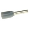 TE Connectivity Insulated Crimp Bootlace Ferrule 6 mm Pin Length 1.2 mm Pin Diameter Grey to 18 AWG Wire Size 966067-4