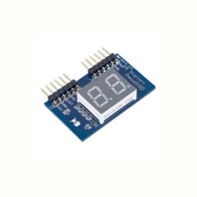 Digilent Pmod SSD 7 Segment Display Module with Two 6-pin Pmod GPIO Connectors 410-126