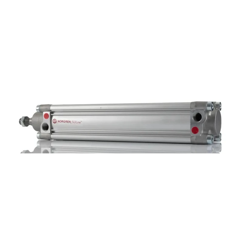Norgren Pneumatic Piston Rod Cylinder 63mm Bore, 250mm Stroke, Double Acting, Aluminium Body, 12 bar PRA/802063/M/250