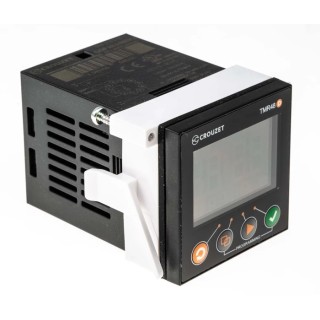 Crouzet Syr-Line Series Panel Timer Relay, 1-Contact, 24 to 240 V DC/AC, 10A, Multifunction SPDT GDF1R10MV2