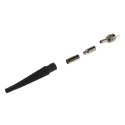 Amphenol Socapex Fibre Optic Connector SMA APC Multimode Simplex Plastic Optical 144 μm Fibre Size 0.8dB 905-4005-007