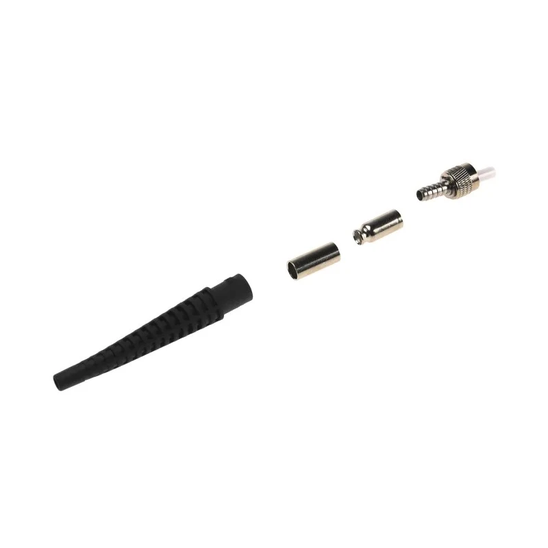 Amphenol Socapex Fibre Optic Connector SMA APC Multimode Simplex Plastic Optical 144 μm Fibre Size 0.8dB 905-4005-007