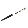 Amphenol Socapex Fibre Optic Connector SMA APC Multimode Simplex Plastic Optical 144 μm Fibre Size 0.8dB 905-4005-007