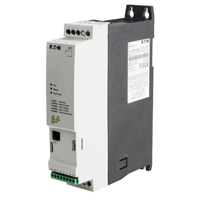 Eaton Variable Speed Starter 1.5 kW 480V AC 3 Phase 3.6 A DE11 Series DE11