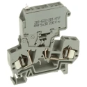 WAGO 281 Series Fuse Terminal Block Grey, 4mm², 1-Level Fused, Cage Clamp 281-622/281-417