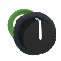 Schneider Electric Harmony XB5 Series 2 Position Selector Switch Head 30mm Cutout Black Handle IP66 IP67 IP69K ZB5FD29