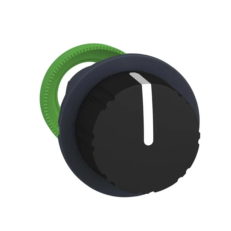 Schneider Electric Harmony XB5 Series 2 Position Selector Switch Head 30mm Cutout Black Handle IP66 IP67 IP69K ZB5FD29