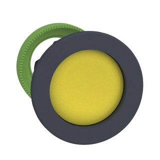 Schneider Electric Harmony ZB5 Series Yellow Momentary Push Button Head 30mm Cutout IP66 IP67 IP69K ZB5FA56