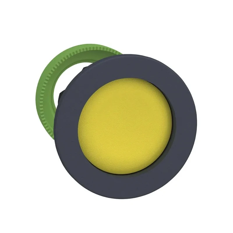 Schneider Electric Harmony ZB5 Series Yellow Momentary Push Button Head 30mm Cutout IP66 IP67 IP69K ZB5FA56