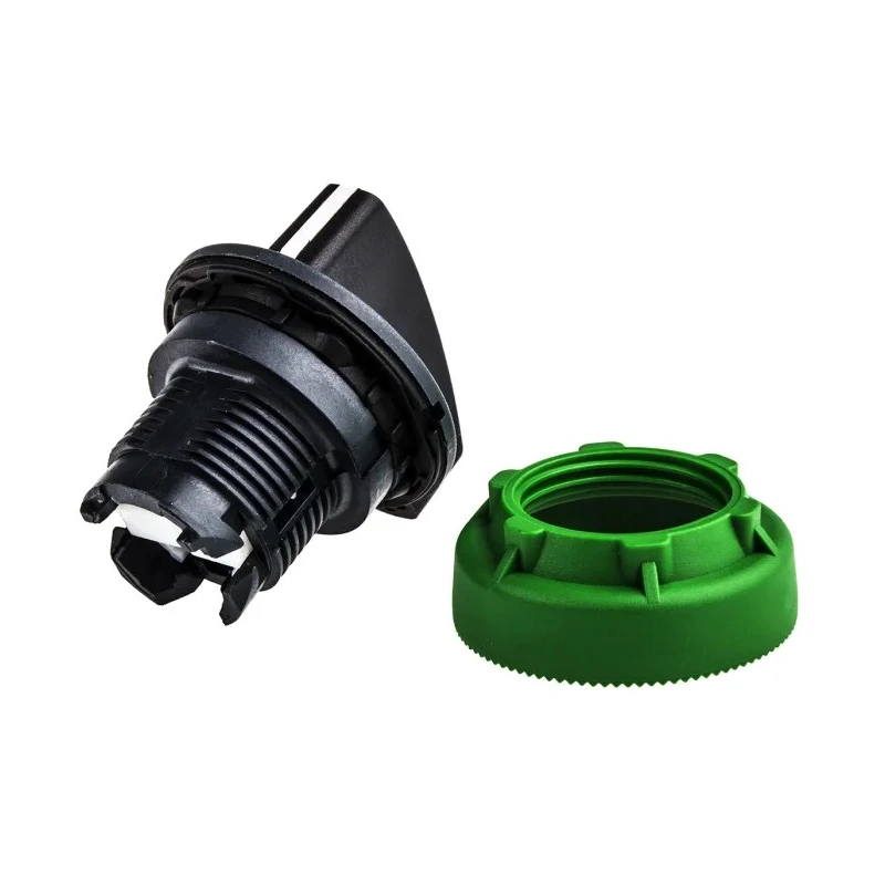 Schneider Electric Harmony XB5 Series 3 Position Selector Switch Head 30 mm Cutout Black Handle IP66 IP69K IP67 ZB5FJ7
