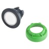Schneider Electric Harmony XB5 Series White Momentary Round Push Button Head 30 mm Cutout Diameter IP66 IP67 IP69K ZB5FW313