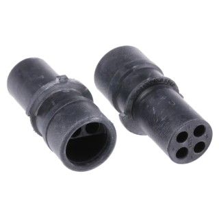 ITT Cannon Circular Connector, 4 Contacts, Cable Mount, Standard Size, Plug, Male, IP67, Sure Seal Series 120-8552-002