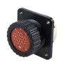 ITT Cannon Industrial Circular Connector 24 Contacts Panel Mount Socket Female IP67 Trident TN0S24-0420S1L / 192900-0030