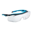Bolle Safety TRYON OTG Ultra-Covering Safety Glasses with Anti-Scratch, Anti-Fog Coating, Clear Polycarbonate TRYOTGPSI