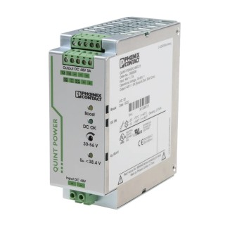 Phoenix Contact QUINT-PS/48DC/48DC/5 DC/DC Converter 30V 56V 5A 60V DC Input 48V DC Input DIN Rail 20W 70°C 2905008