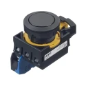 Idec CW Series Illuminated Maintained Panel Push Button Switch, 22 mm Cutout, SPST, IP65 CW1B-A1E10B