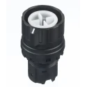 Idec HW 2-Position Maintained Key Switch Head with Interlock, Pushlock Key Reset, SMP Polymer HW1R-2D0