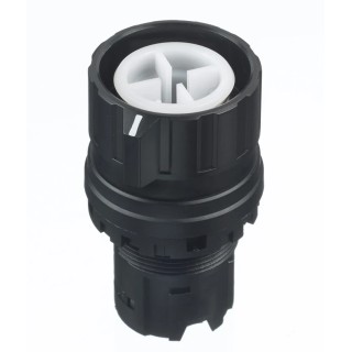 Idec HW 2-Position Maintained Key Switch Head with Interlock, Pushlock Key Reset, SMP Polymer HW1R-2D0