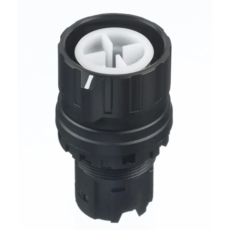 Idec HW 2-Position Maintained Key Switch Head with Interlock, Pushlock Key Reset, SMP Polymer HW1R-2D0