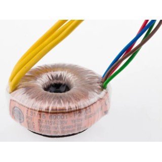 Nuvotem Talema Toroidal Transformer 230 V ac 2 x 9 V ac 2 Output 1.6 VA EN60950 Class II 60001