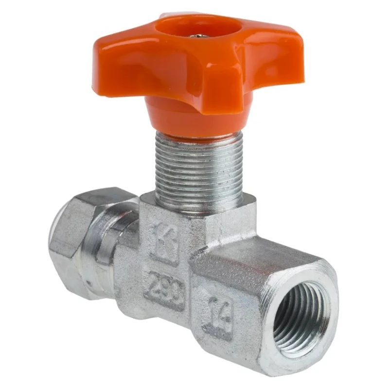 RS PRO Hydraulic Pressure Gauge Isolation Valve Inline Gauge Isolator Needle Valve 400 bar Max Pressure 1/4 in 278-8796