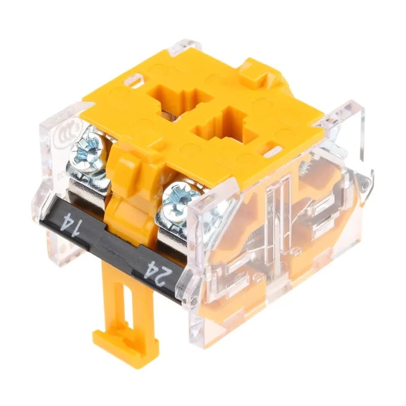 EAO 04 Series Contact Block 500V AC Screw Terminals 10A Current Rating 1 CO 704.900.3