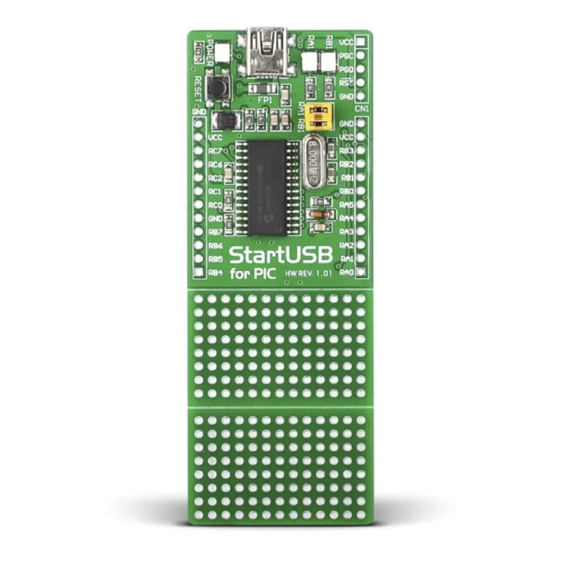 MikroElektronika Development Board with Microchip PIC18F2550 MCU USB 2.0 Support MIKROE-647
