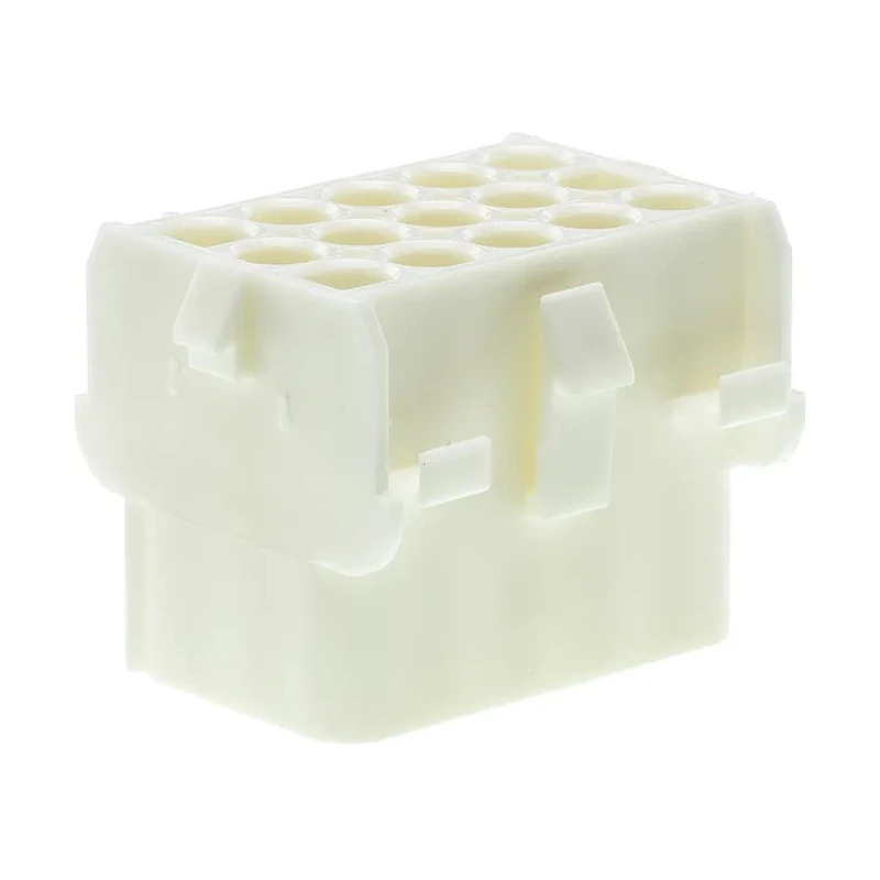 TE Connectivity Universal MATE-N-LOK Female Connector Housing, 6.35 mm Pitch, 15 Way, 5 Row Straight 350784-1