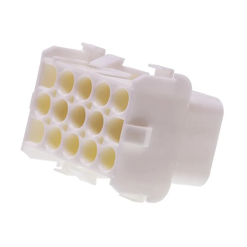 TE Connectivity Universal MATE-N-LOK Female Connector Housing, 6.35 mm Pitch, 15 Way, 5 Row Straight 350784-1