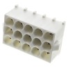 TE Connectivity Universal MATE-N-LOK Series Straight Through Hole PCB Header, 15 Contacts, 6.35 mm Pitch, 3 Row 350714-1