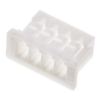Molex Female Connector Housing 1.25 mm Pitch 4 Way 1 Row Straight Polyester Housing 51021-0400
