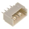 Molex PicoBlade Series Straight Through Hole PCB Header, 4 Contact, 1.25 mm Pitch, 1 Row, Shrouded 53047-0410