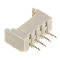 Molex PicoBlade Series Straight Through Hole PCB Header, 4 Contact, 1.25 mm Pitch, 1 Row, Shrouded 53047-0410