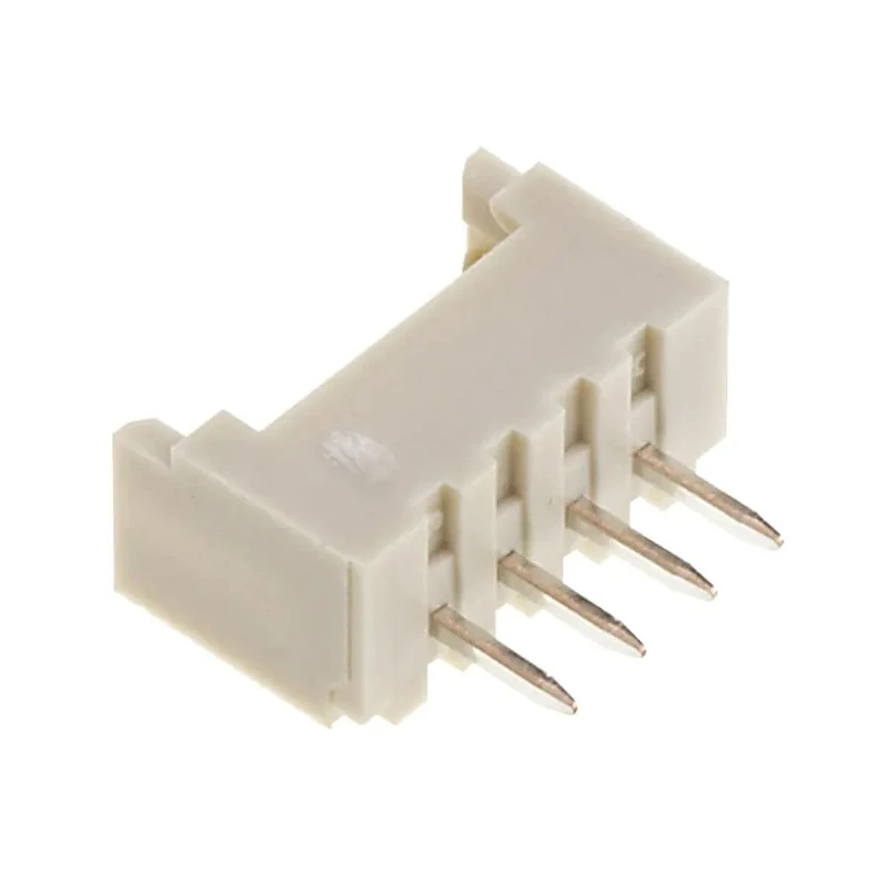Molex PicoBlade Series Straight Through Hole PCB Header, 4 Contact, 1.25 mm Pitch, 1 Row, Shrouded 53047-0410