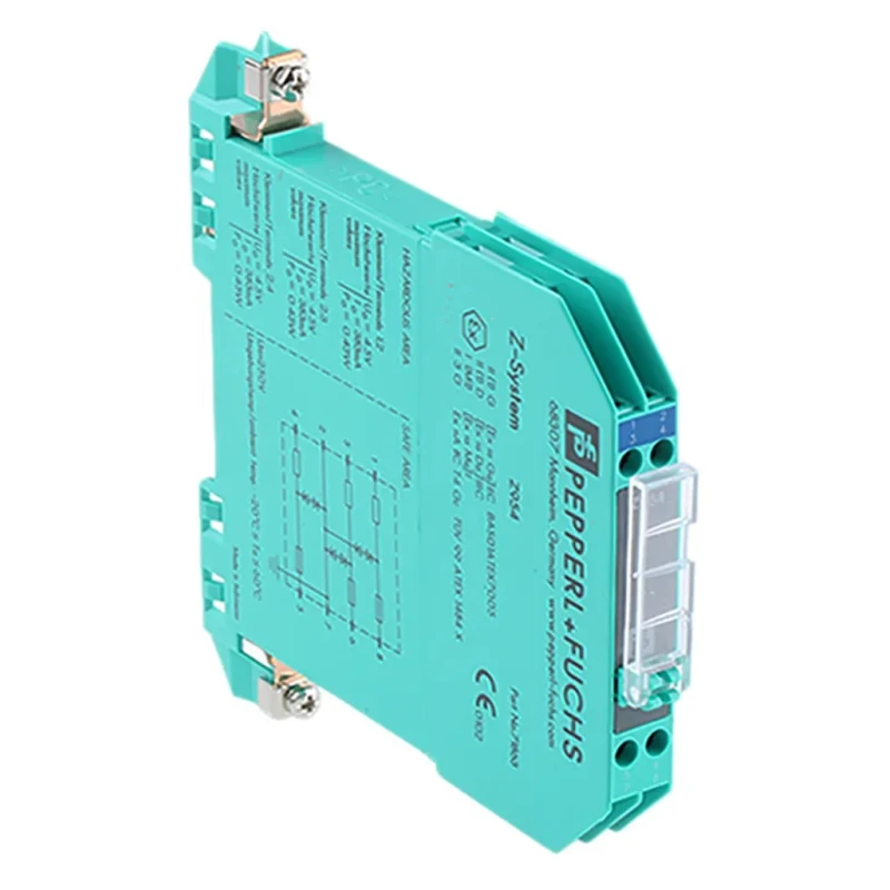 Pepperl + Fuchs 3 Channel Zener Barrier, ATEX Certified, DIN Rail Mount, 250V AC Supply Voltage Z954