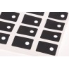 Bergquist Q-Pad II Series Self-Adhesive Thermal Interface Pad 0.152 mm Thick 2.5 W/mK 19.05 mm x 12.7 mm QII-0.006-AC-54