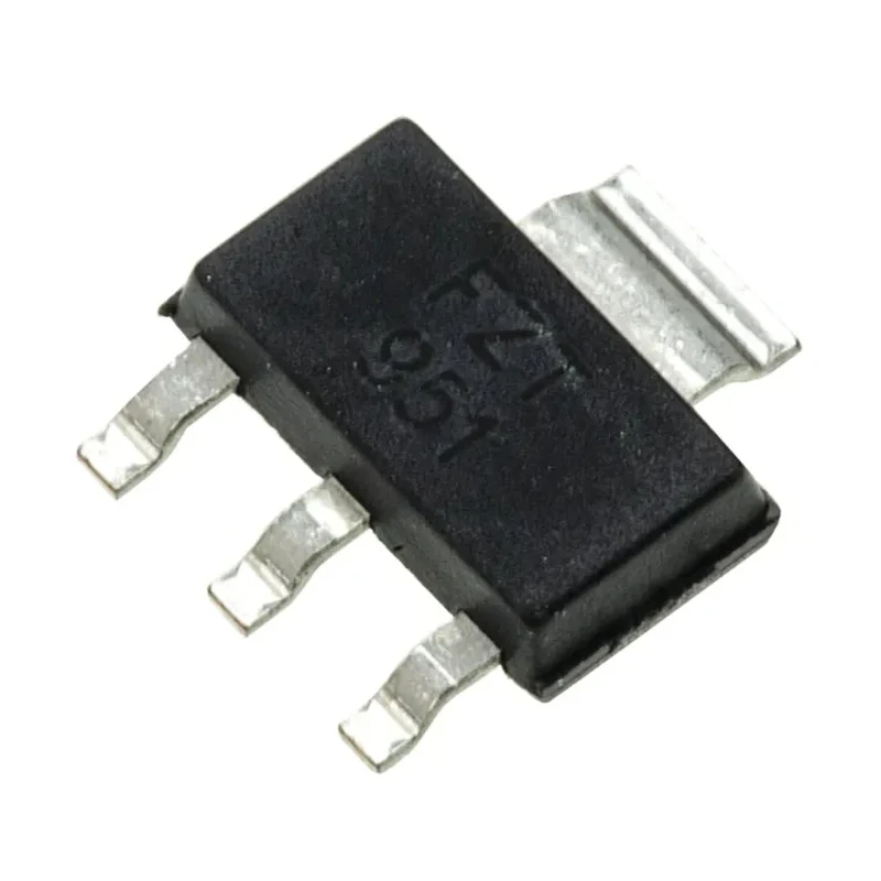 DiodesZetex PNP Transistor, 5 A Maximum DC Collector Current, 60 V Maximum Collector Emitter Voltage, 4-Pin SOT-223 FZT951TA