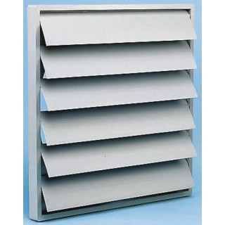 ebm-papst Ecologically Friendly Plastic Vent Grille Parallel Slat 459 mm Width 459 mm Height 26 mm Depth WSK 40