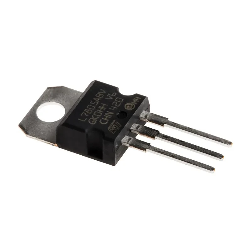 STMicroelectronics 5-Channel Linear Voltage Regulator 1A 5V TO-220 3-Pin L7805ABV