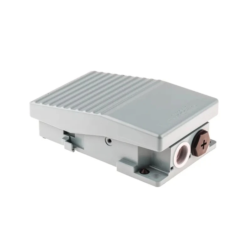 Schneider Electric Industrial Duty Momentary On-Off Foot Switch Metal Housing 3A Contact Current 240V AC XPEM110