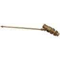 Pegler Yorkshire Brass Body 1 in Inlet Port, 0.44 in Lever Thread Float Valve 514079
