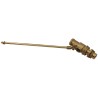 Pegler Yorkshire Brass Body 1 in Inlet Port, 0.44 in Lever Thread Float Valve 514079