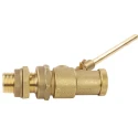 Pegler Yorkshire Brass Body 1 in Inlet Port, 0.44 in Lever Thread Float Valve 514079