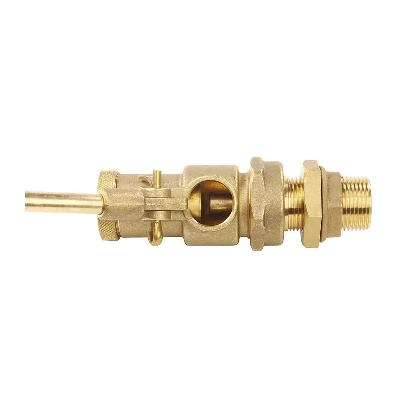 Pegler Yorkshire Brass Body 1 in Inlet Port, 0.44 in Lever Thread Float Valve 514079