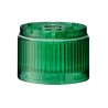 Patlite LR7 Series Green Steady Effect LED Light Module, Twist and Lock Base, 24V dc, IP65 LR7-E-G