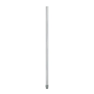 Patlite Silver Threaded Mounting Pole for SF, NE-A, LR, SL, NE-IL Series SK, M22 x 1.5 Thread Size, 800mm POLE22-0800AT
